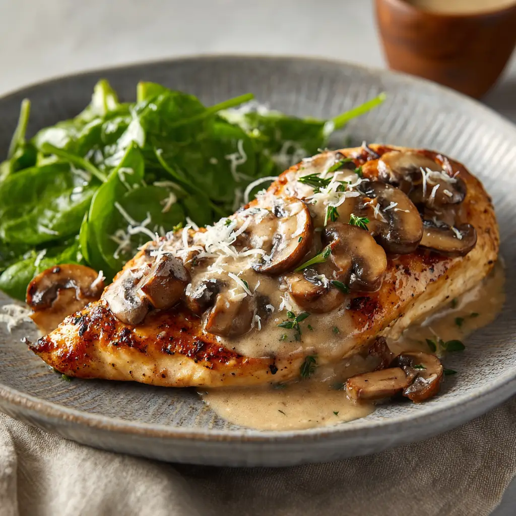 Texas Roadhouse Portobello Mushroom Chicken