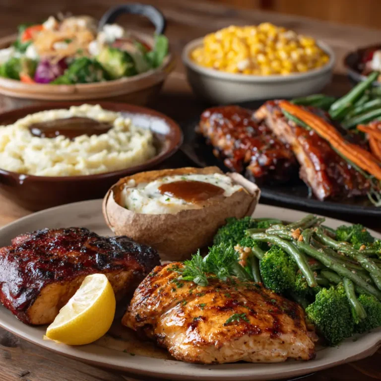 Texas Roadhouse Sides and Extras Menu