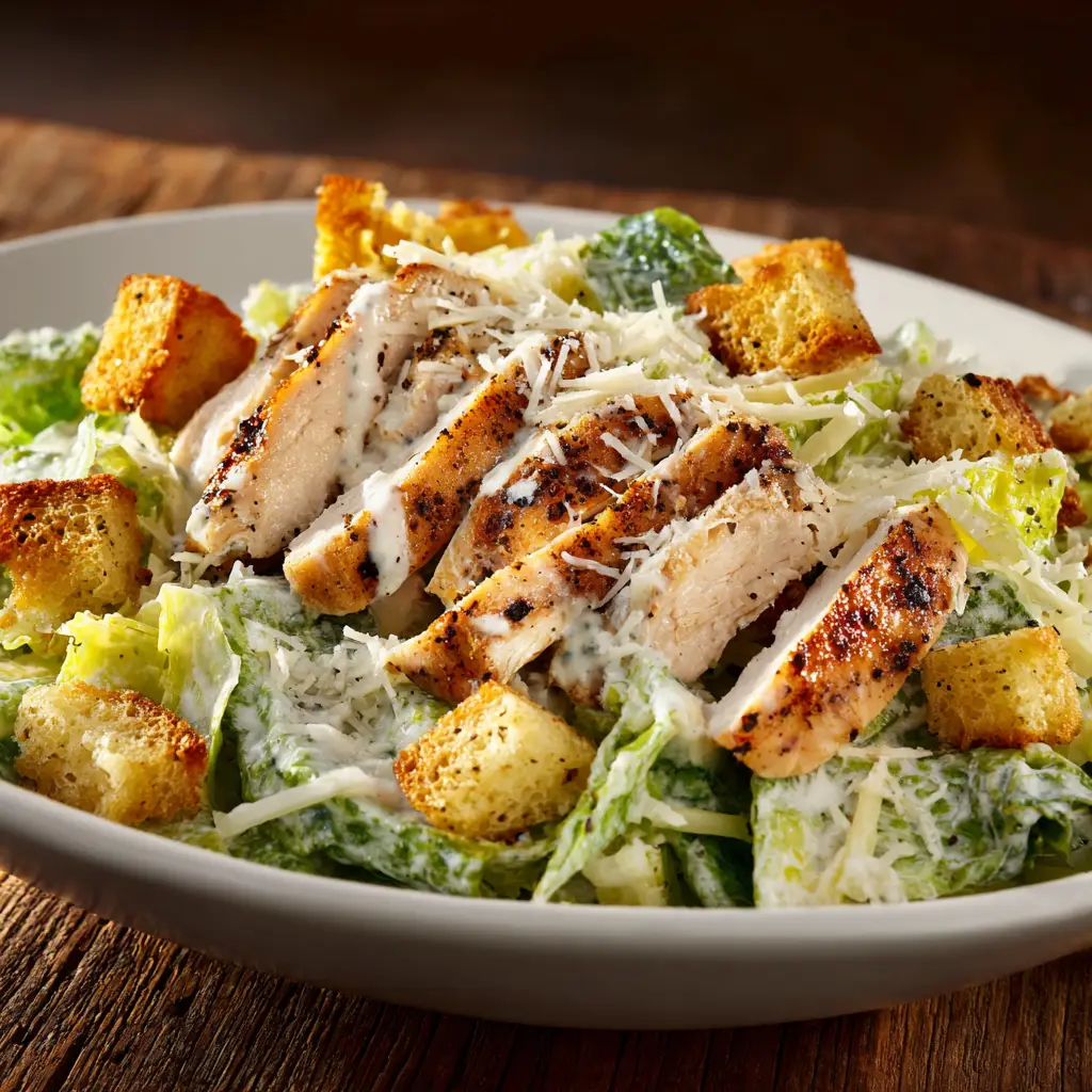 Texas Roadhouse Chicken Caesar Salad Menu