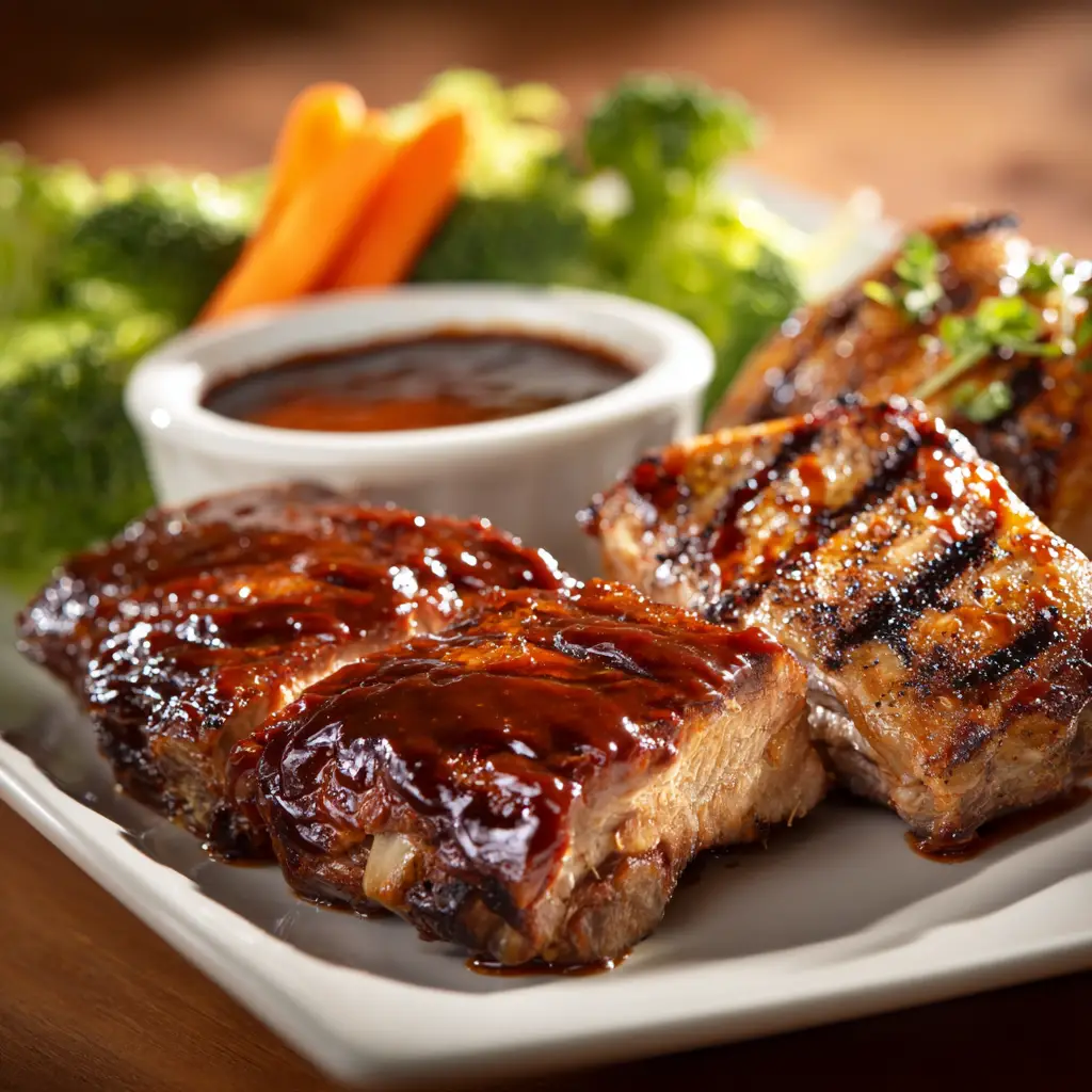 Texas Roadhouse Grilled BBQ Chicken Ribs Menu