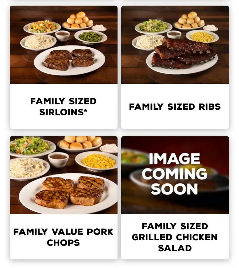 Texas Roadhouse Menu Family Activities