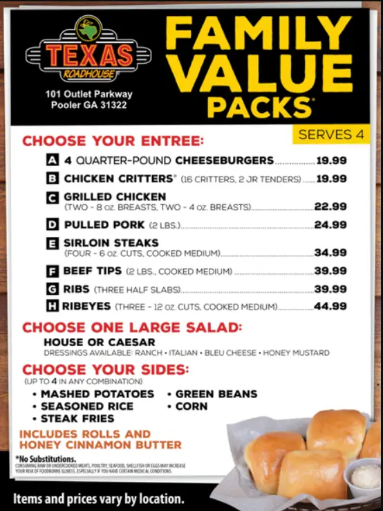 Texas Roadhouse Promotions